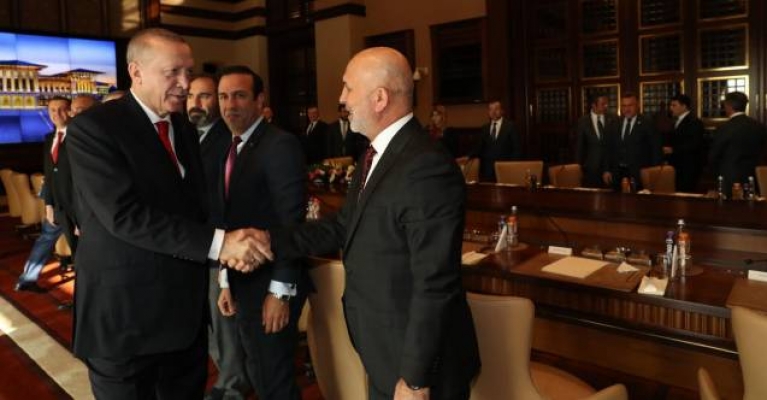 Başkan Çavuşoğlu, Cumhurbaşkanı Erdoğan ile görüştü