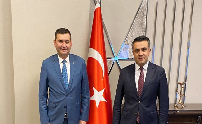 Başkan Türkdoğan'dan Çalışkan'a ziyaret