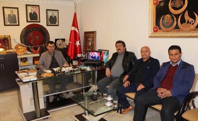 Muhtarlardan Başkan Türkdoğan'a ziyaret