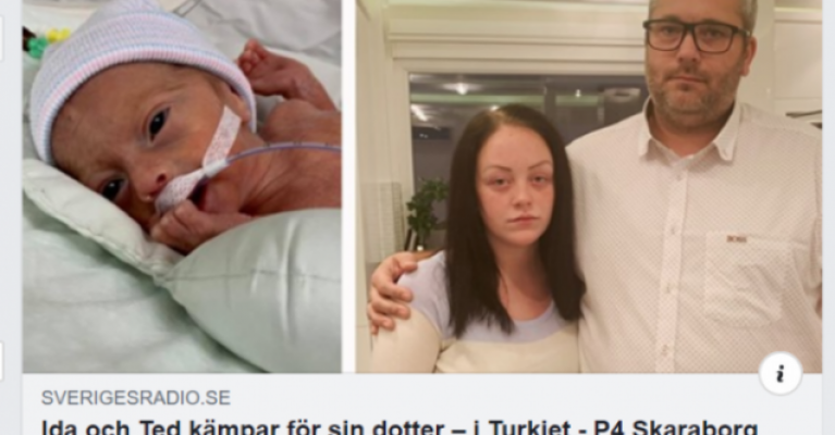 Alanya'da çaresiz İsveçli çift! Bebekleri için yardım bekliyor