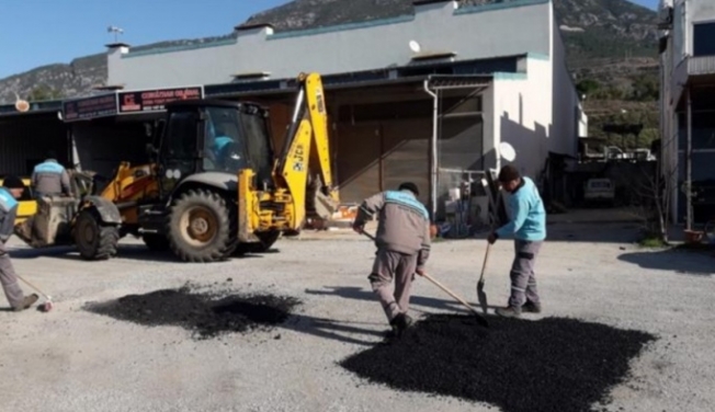 Alanya’da 2019 yılında 7 bin 883 tonluk yama yapıldı