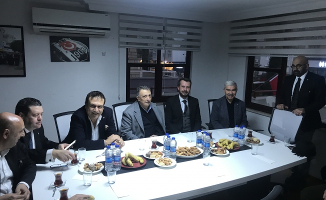 Beşiktaş Başkanı Çebi, Alanya’da derneği ziyaret etti