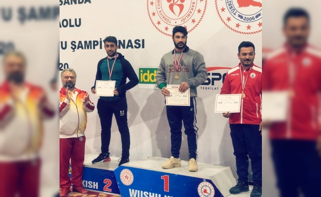 Cizreli Cudi Çelik, Türkiye wushu kung fu şampiyonu oldu