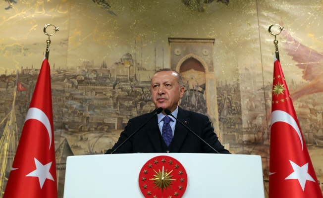 Cumhurbaşkanı Erdoğan: "2020 hedefi 58 milyon turist, 41 milyar dolar turizm geliri"