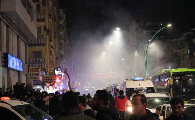 Diyarbakır’da derbi kutlamalarında gergin anlar