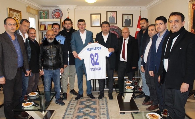 Kestelspor yönetiminden Türkdoğan'a ziyaret