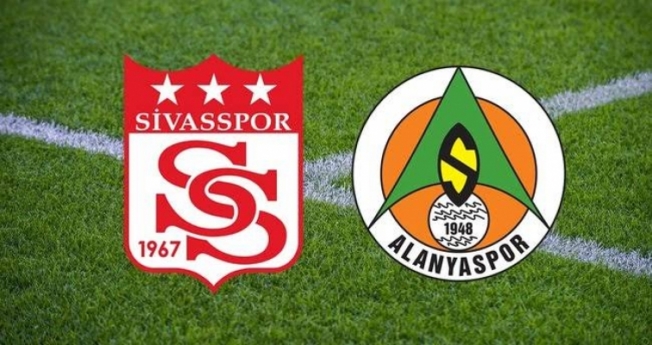 Sivasspor- Alanyaspor maçında kadrolar açıklandı