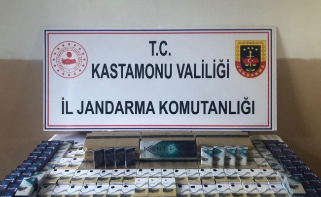 Tosya’da 385 paket kaçak sigara ele geçirildi