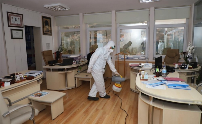 Alanya Belediyesi’nden yoğun koronavirüs önlemi