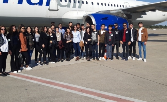 ALKÜ’den Antalya Havalimanına teknik gezi
