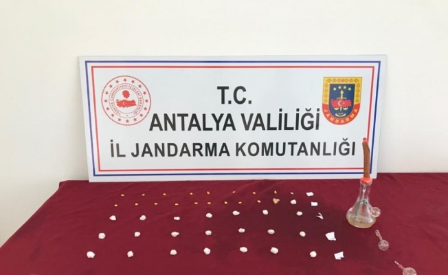 Antalya’da uyuşturucu operasyonu: 1 gözaltı