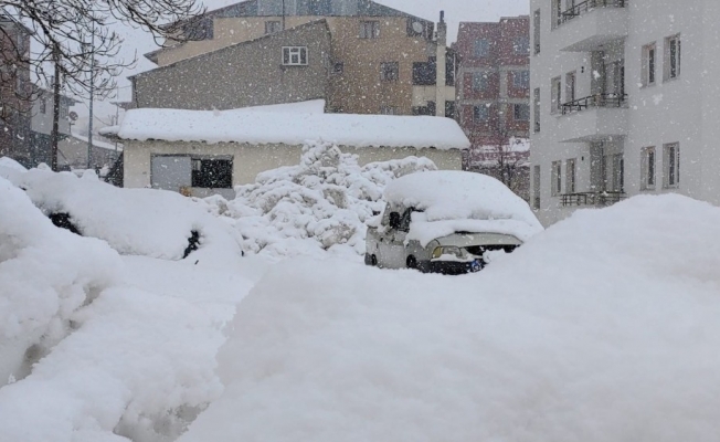 Bingöl’de kar yağışı, 21 köy yolu kapandı