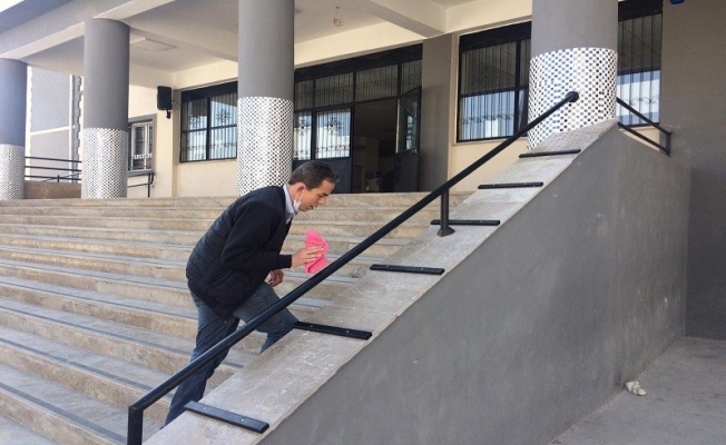 Kozan’daki okullarda hijyen uygulaması