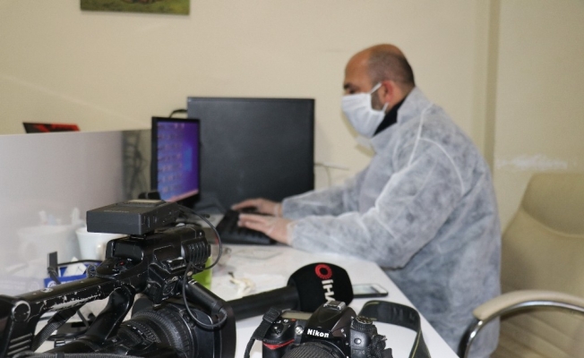 Malatya Büyükşehir Belediyesinden basına koruyucu malzemeler
