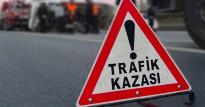Alanya'da korkutan kaza: Motosiklet sürücüsü yola savruldu