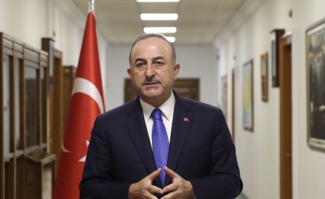 Başkan Çavuşoğlu, 11 ülkeden mevkidaşıyla telekonferansla görüştü