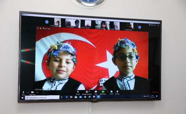 Başkan Eroğlu’dan Online kutlama