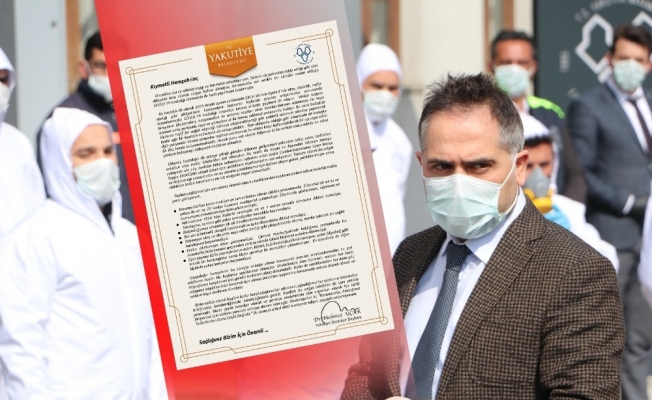 Başkan Uçar’dan vatandaşa mektuplu korona önerisi