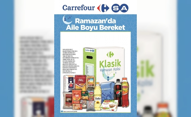 CarrefourSA, Ramazan kolilerinin satışına başladı