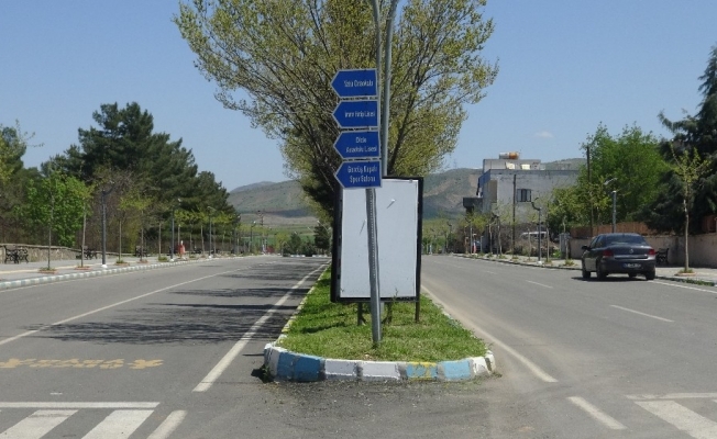 Gercüşlüler kendi karantina kararını verdi, sokaklar boş kaldı