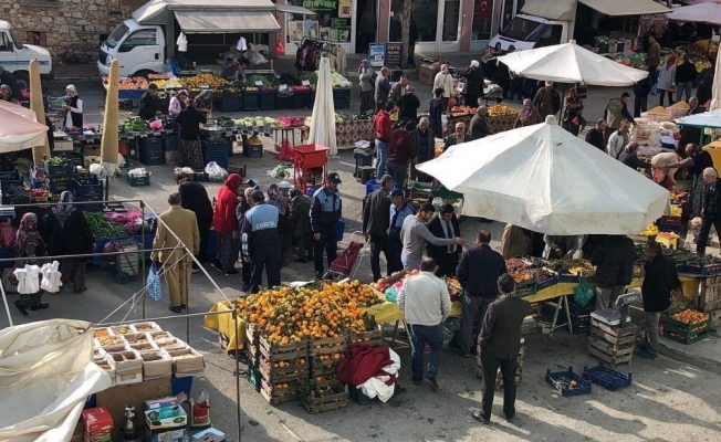 Hüyük’te halk pazarının kurulması iki hafta süreyle yasaklandı