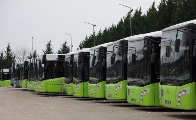 Kocaeli’de yolcu sağlığı için halk otobüsü sayısı artırıldı