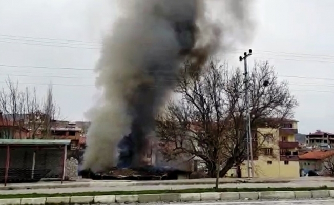 Malatya’da ev yangını maddi hasara yol açtı