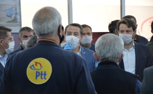 Memur-Sen Genel Başkanı Yalçın’dan PTT çalışanlarına ziyaret
