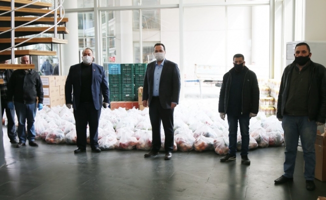 Pazarcılardan Akhisar Dayanışması’na destek