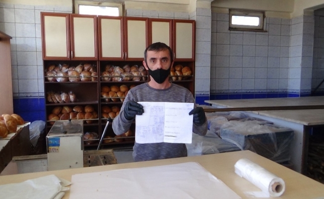 Silivri’de hayırsever mahallelinin tüm ekmek borcunu kapattı