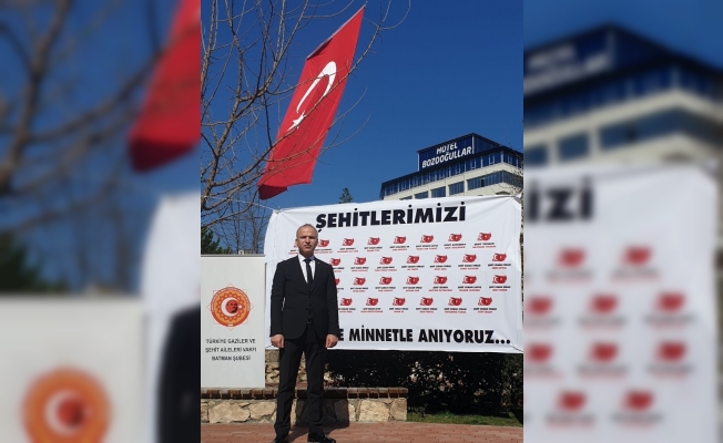 Türkiye Gaziler ve Şehit Aileleri Vakfı şehitleri andı