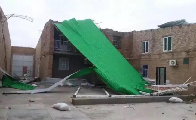 Türkmenistan’ı fırtına vurdu