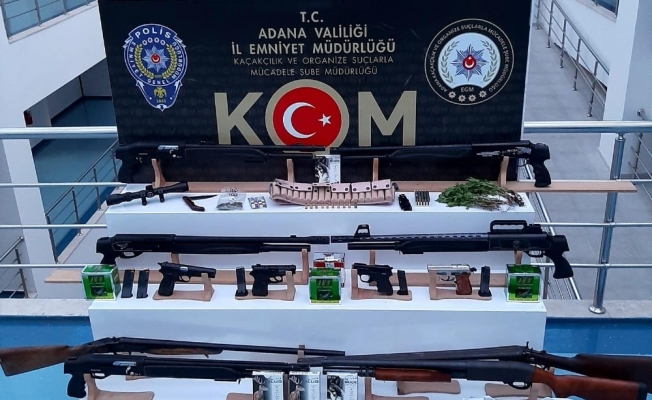 Adana’da silah kaçakçılığına 2 tutuklama