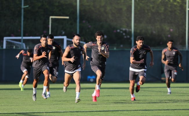 Alanyaspor, Başakşehir maçı hazırlıklarını sürdürdü