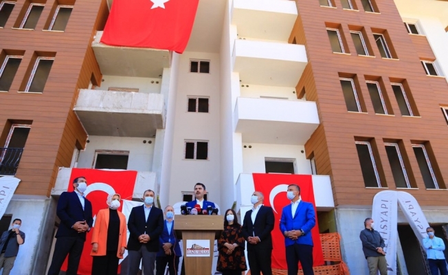 Bakan Kurum: "Deprem konutlarının Elazığ ve Malatya’daki toplam maliyeti 5 milyar lira"