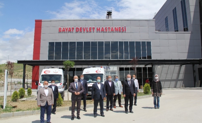 Bayat Devlet Hastanesi açılışa hazırlanıyor