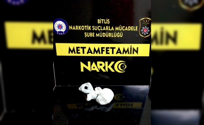 Bitlis’te Metanfetamin ele geçirildi
