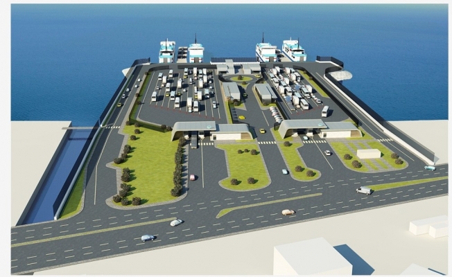 Gelibolu Yeni Feribot Terminali’nde deniz taş dolgusuna başlanıyor