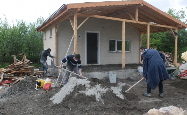 İnşaat işçileri 1 Mayıs’ı çalışarak geçirdi
