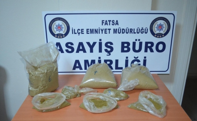 İstanbul’dan Ordu’ya uyuşturucu sevkıyatı polise takıldı