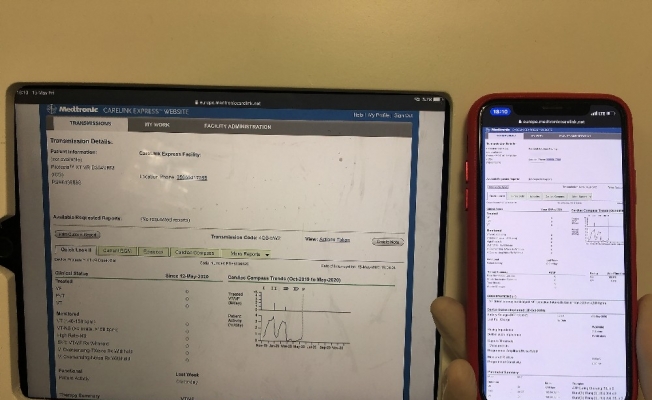 “Kalıcı kalp pili kiosku” ile hasta ve doktor arasındaki temas en aza iniyor