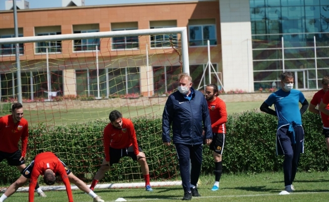 Kayserispor, Fenerbahçe maçı hazırlıklarını sürdürüyor