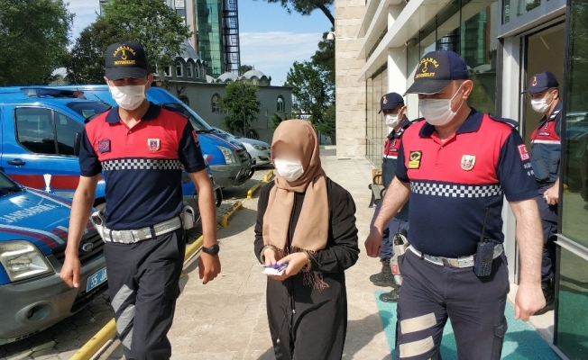 Samsun’da FETÖ’den gözaltına alınan kadın tutuklandı