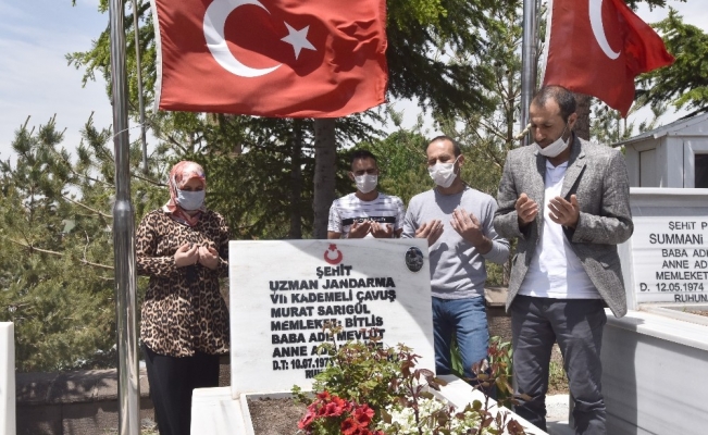 Şehit Murat Sarıgül, şehadetinin 4’üncü yılında kabri başında anıldı