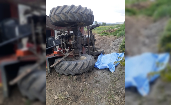 Traktör şarampole devrildi anne öldü, 2 kızı yaralandı