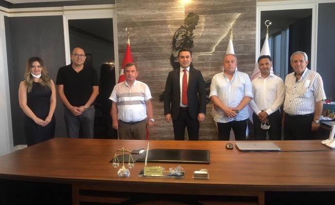 Alanya CHP'den Başsavcı Yasin Emre'ye ziyaret