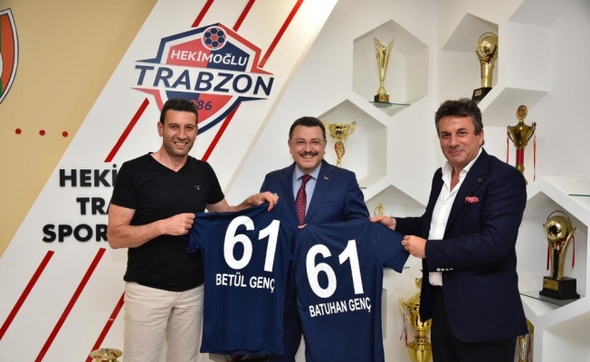 Başkan Genç, Hekimoğlu Trabzon FK’yı ziyaret etti