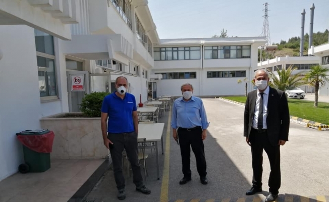 Başkan Şahin ve Yaman’dan eski günleri yad ettiler