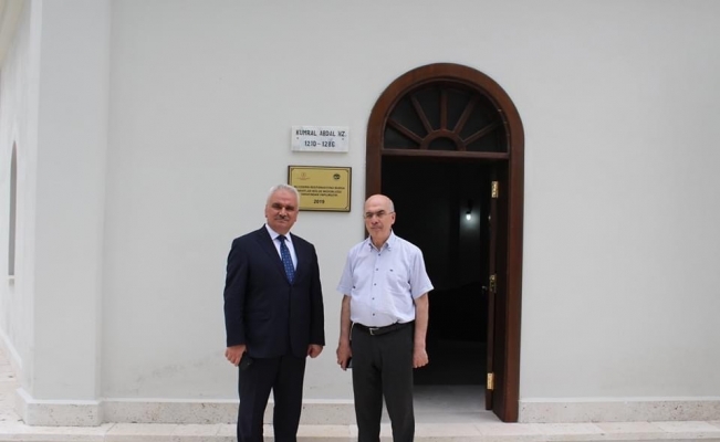 Bilecik İl Müftüsü Ali Erhun’dan Kumral Abdal Hazretlerinin türbesini ziyaret