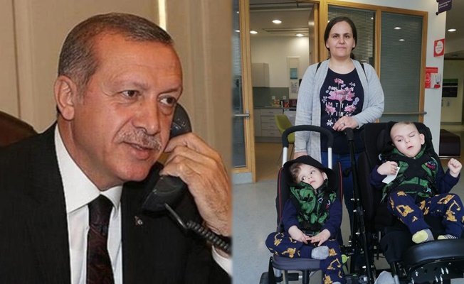 Cumhurbaşkanı Erdoğan Alanyalı ikizlerin annesini aradı